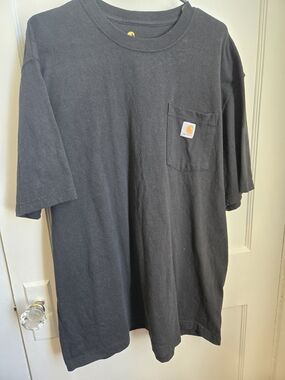 Carhartt Black Short Sleeve Pocket Tee